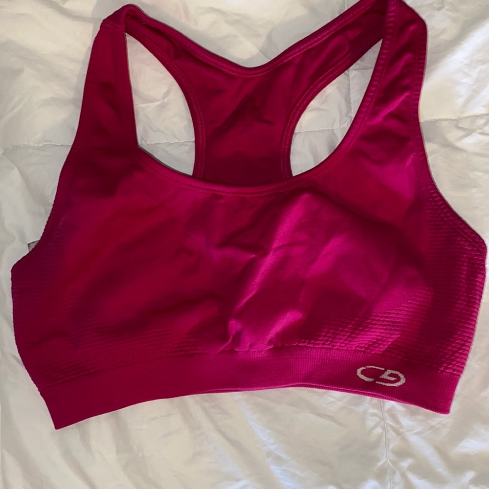 Hot Pink Sports Bra